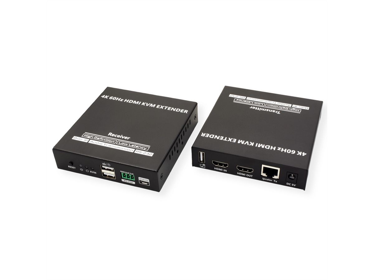VALUE KVM Verlängerung über Cat.6/6A, HDMI, max. 120m