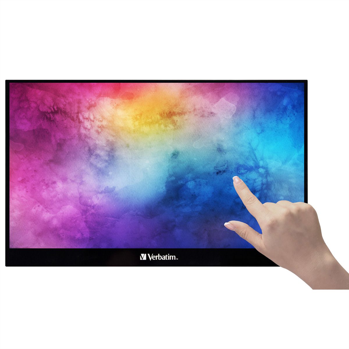 Verbatim Port. Touchscreen Monitor 17.3", 1920x1080, HDMI, USB-C