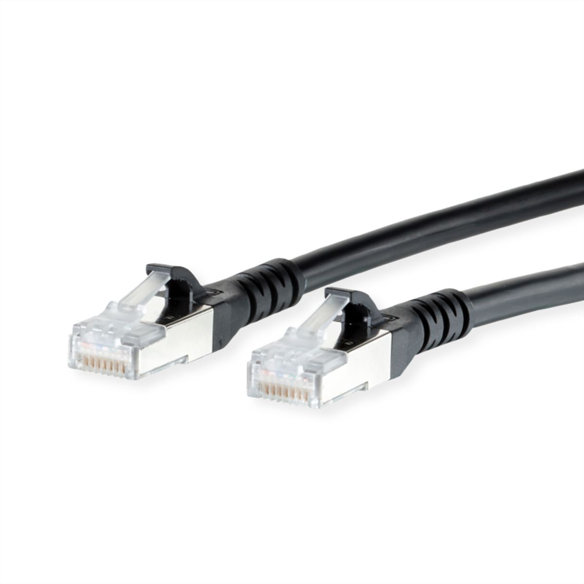 METZ CONNECT Cordon de brassage Cat.6A AWG 26, LSOH, noir, 50 m