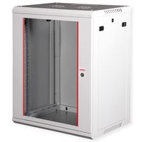 ROLINE 19" Boîtier mural Basic Plus 15U, 600x450 LxP gris