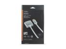 Nedis DVI vers HDMI, ST/ST, argent, 2 m