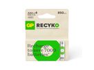 GP Batteries Recyko+, Akku 4xAAA, 850 mAh, 1,2 V