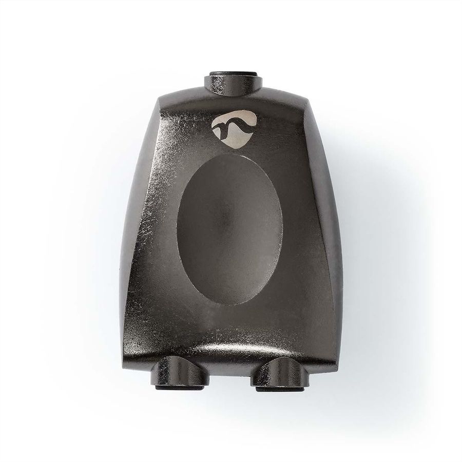 Adaptateur Toslink Nedis, splitter, BU/BU, gris