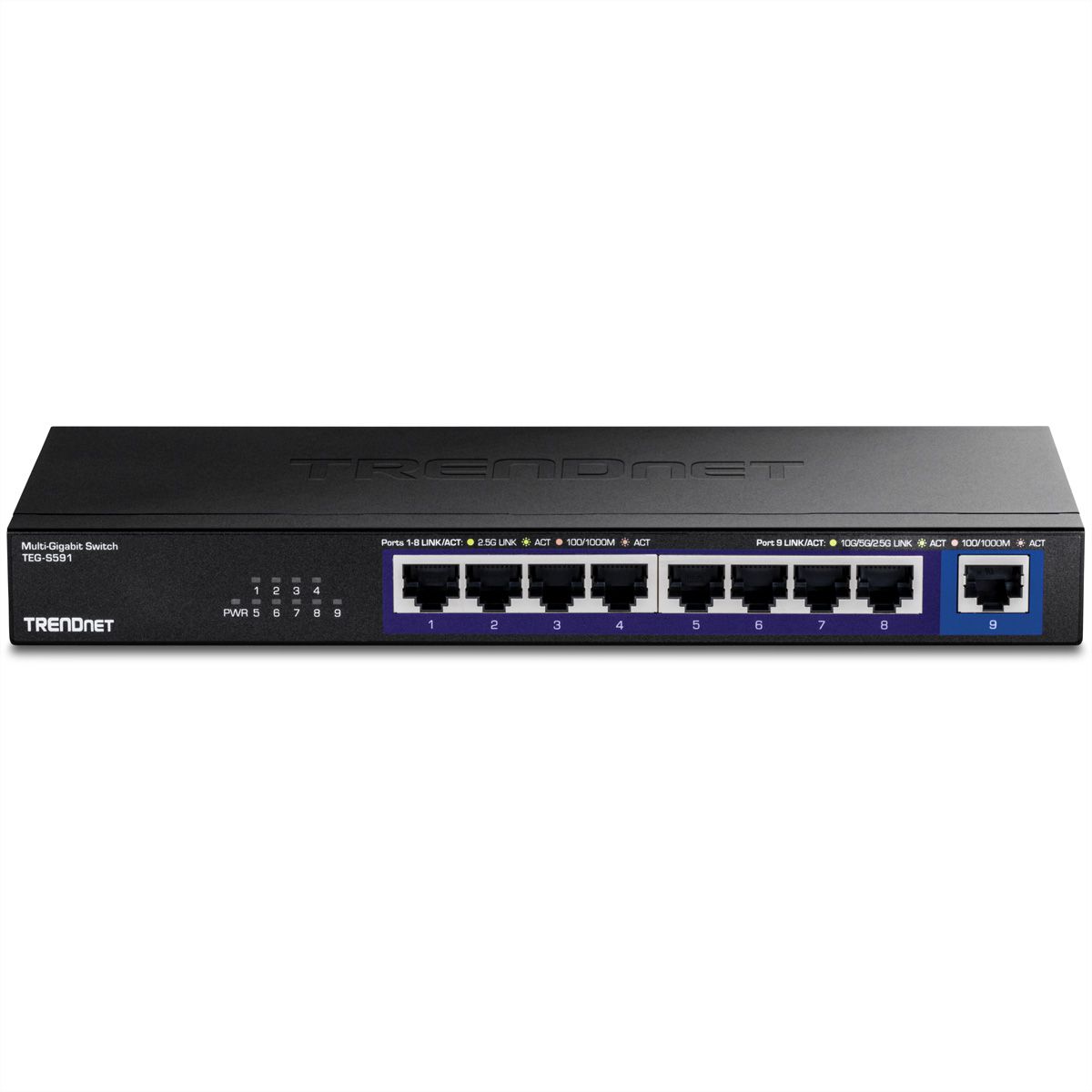 TRENDnet TEG-S591 Switch Multi-Gigabit à 9 ports
