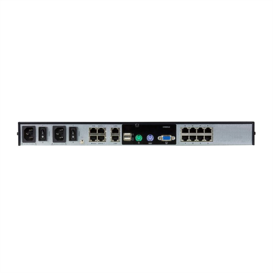 ATEN KN1108VA 1-Local 1-Remote Access 8-Port Cat5 KVM over IP Switch mit Virtual Media