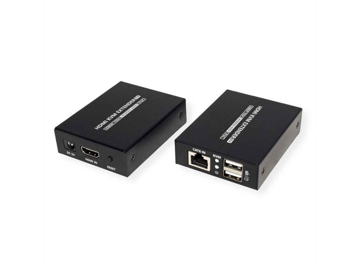 VALUE KVM Verlängerung über Cat.6/6A, HDMI 4K30, max. 40m