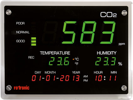 CP11 - Appareil de mesure portable pour CO2, l'humidité et la température