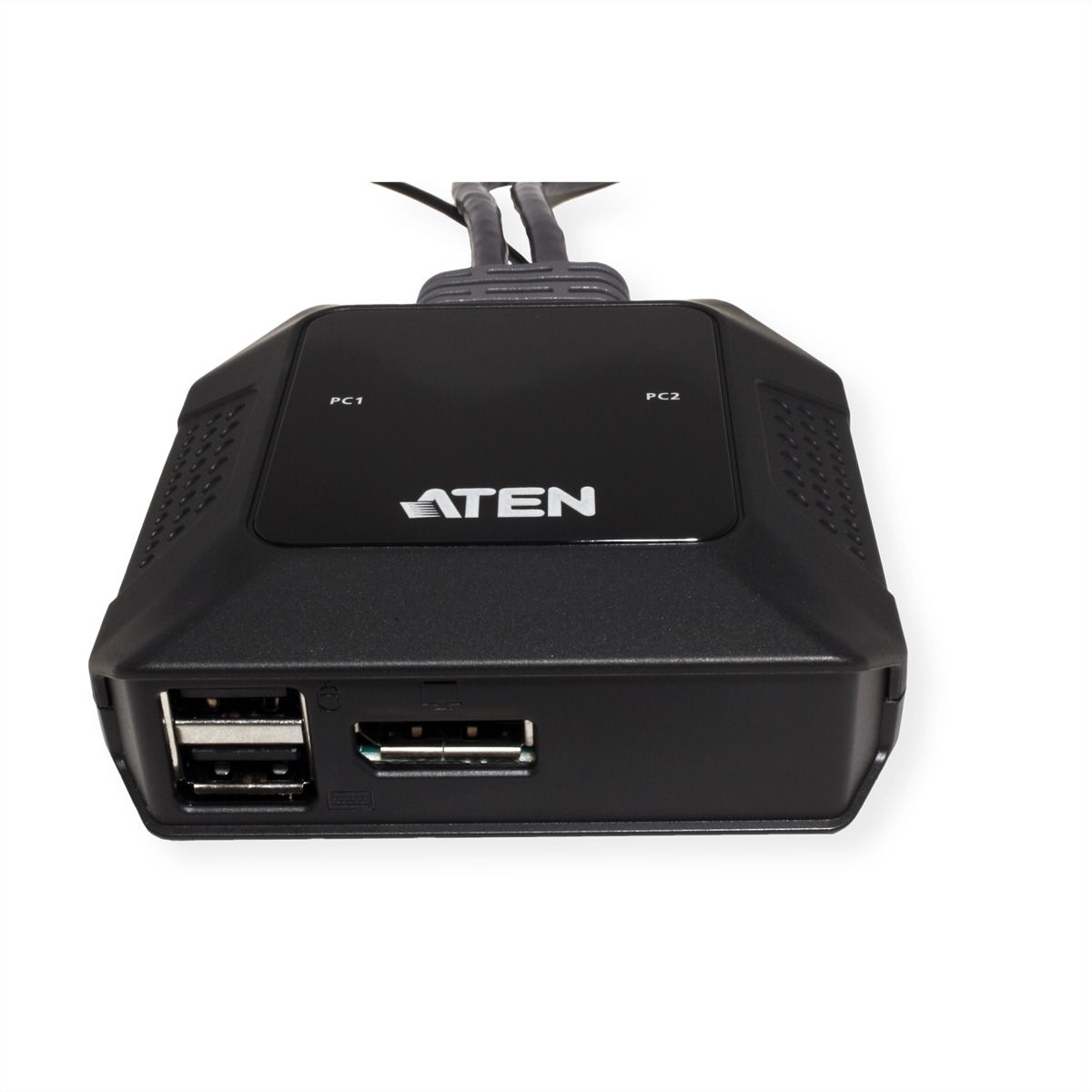 ATEN US3312 2-Port USB-C 4K DisplayPort KVM Switch