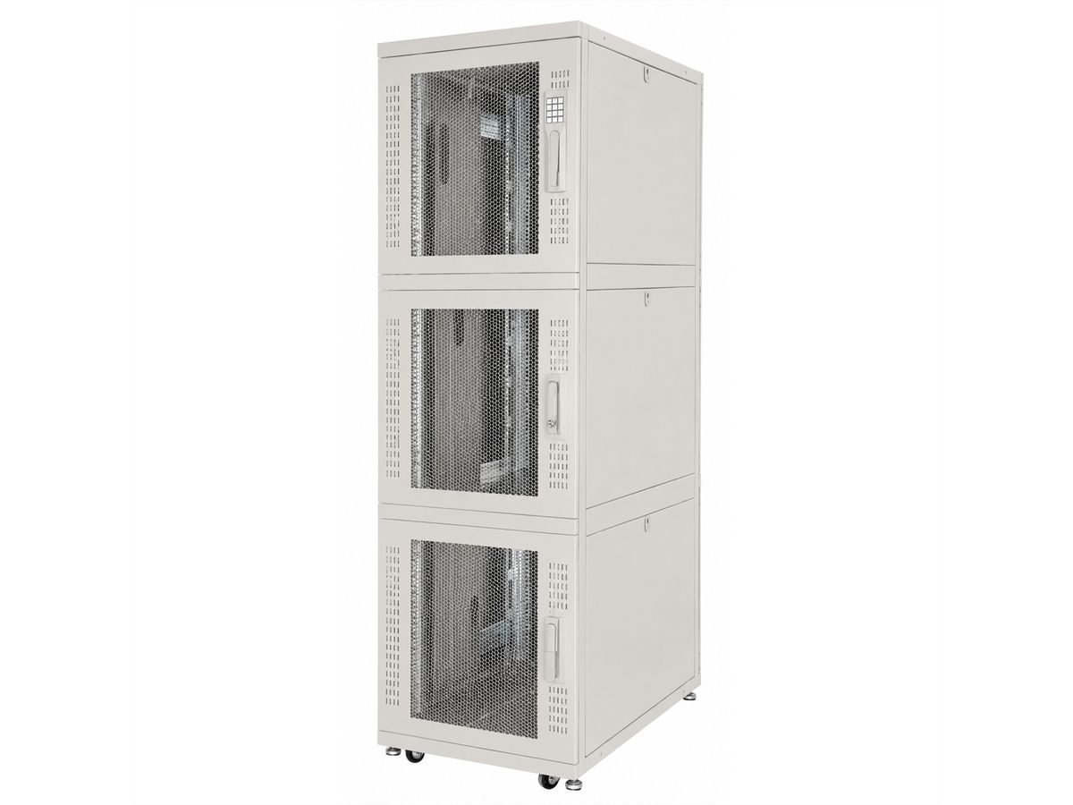 ROLINE Colocation-Schrank 45HE 800x1000mm, 2-Fächer, grau