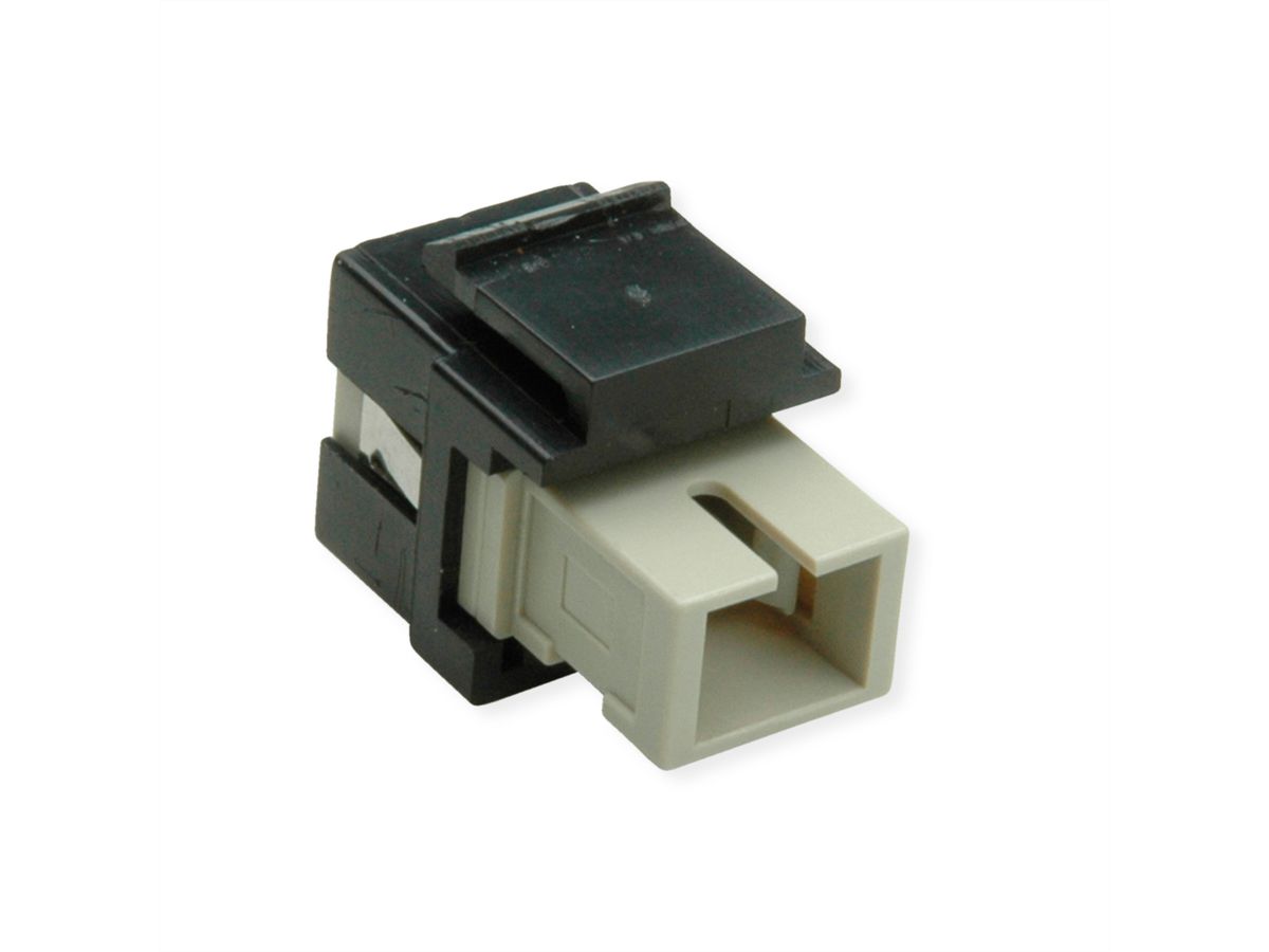 ROLINE Keystone LWL-Adapter SC/SC Simplex, Multimode, OM2