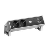 BACHMANN DESK2 2x contact de protection USB A&C