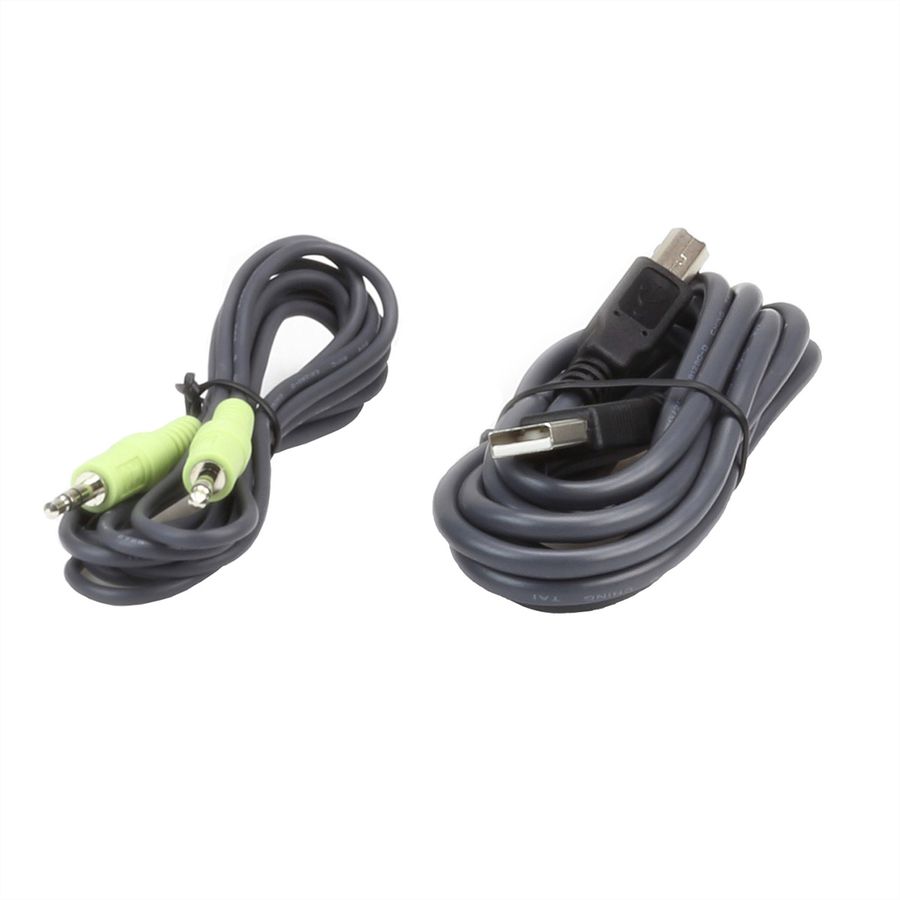 ATEN 2L-7D03UDPX5 Kit de câbles KVM sécurisé deux affichages DisplayPort USB