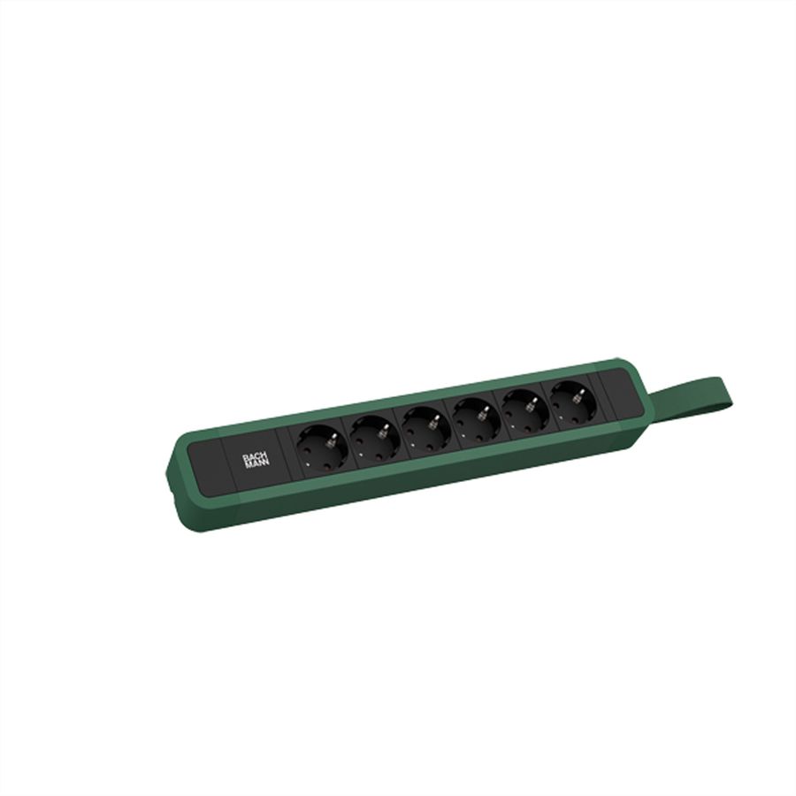 BACHMANN PRIMO 2 6xCEE7/3 avec boucle 2,0m CEE7/7 RAL6028
