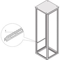 SCHROFF Kabelabfangschiene für die Schranktiefe - KABELABFANGSCHIENE 900T (2X)