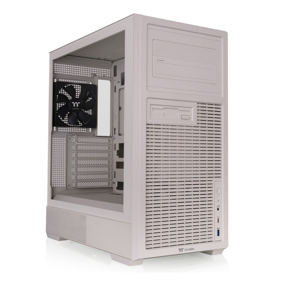 Thermaltake Retro 360 TG Mid Tower Gehäuse Beige