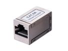 VALUE Coupleur RJ-45 blindé, Cat.6A/Classe EA, argent