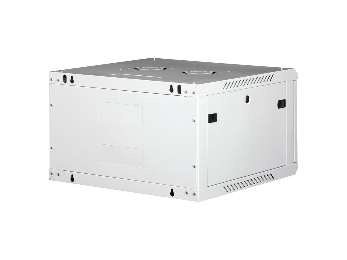 ROLINE 19-Zoll Wandgehäuse Basic Plus 6HE, 600x600 BxT grau