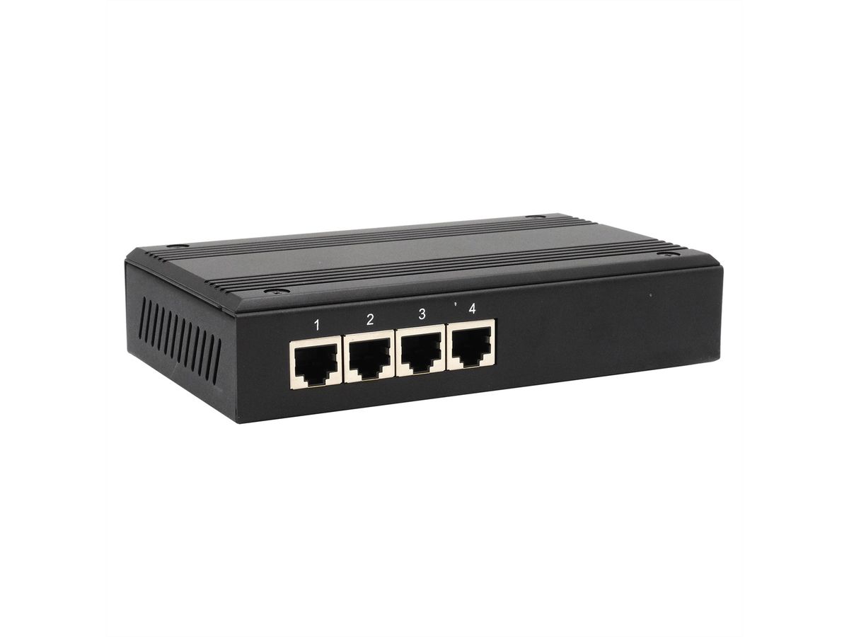 EXSYS EX-61004 Ethernet zu 4 x Seriell RS-232/422/485