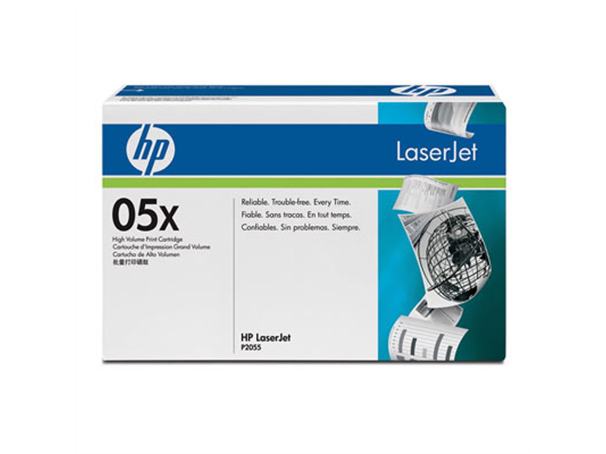 CE505X, HP LaserJet Toner schwarz, ca. 6.500 S. für HP LaserJet P2055