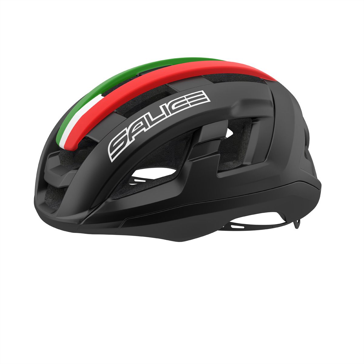 Salice Occhiali Casque de vélo Gavia, S-M 51-58, Black ITA