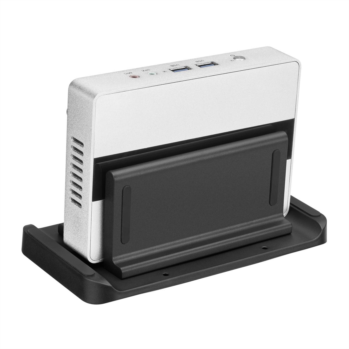 ROLINE Multifunktionelle Geräte-Halterung, für NUC / Mini PC / Thin Client, bis 3 kg