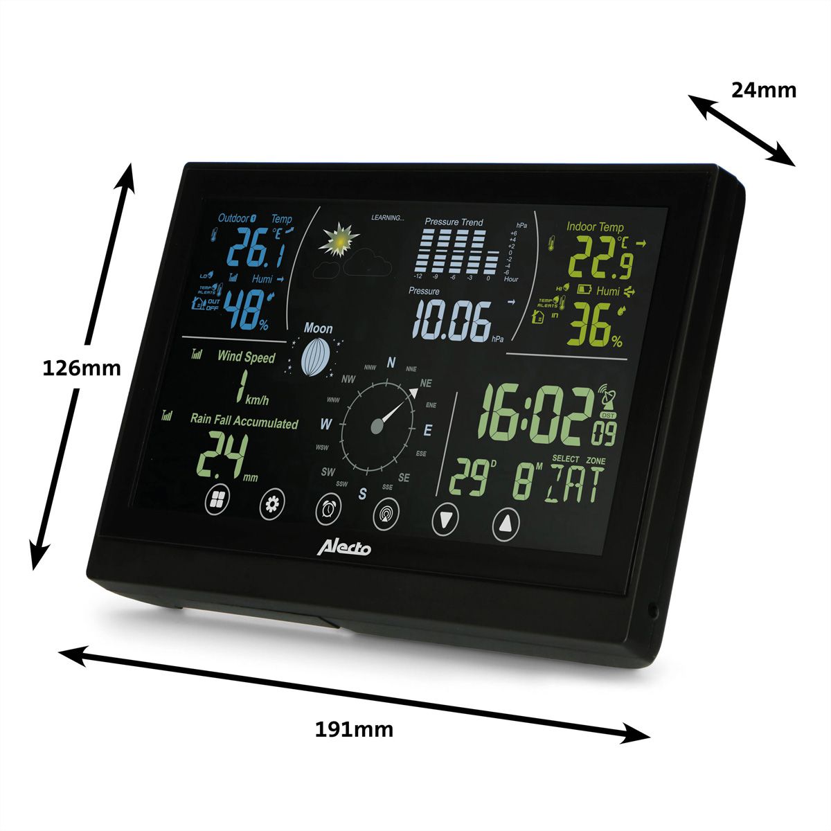 Alecto Wetterstation WS3875