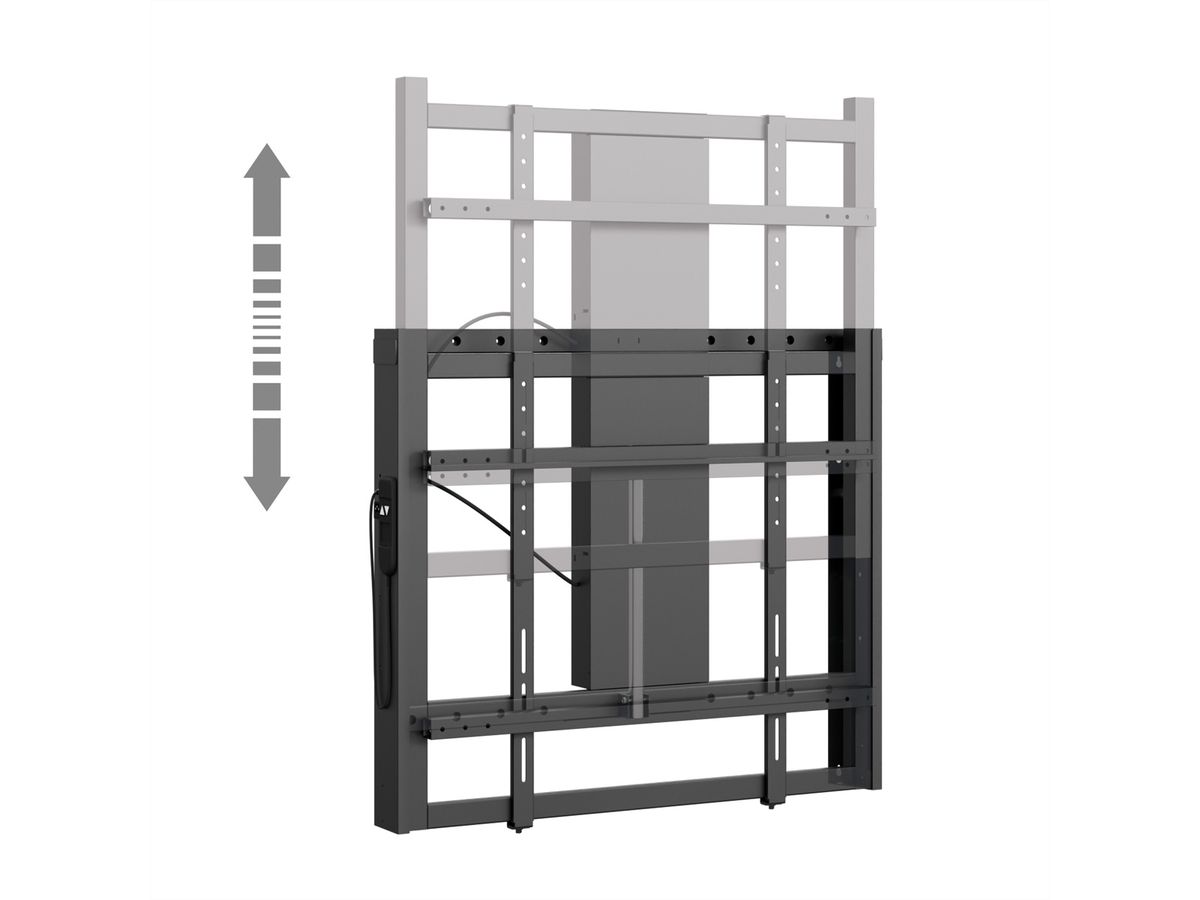 Hagor motorische Wandhalterung QH115, Landscape, höhenverstellbar