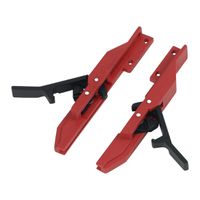 Adaptateur de test SCHROFF Rail de guidage, court, avec levier de verrouillage