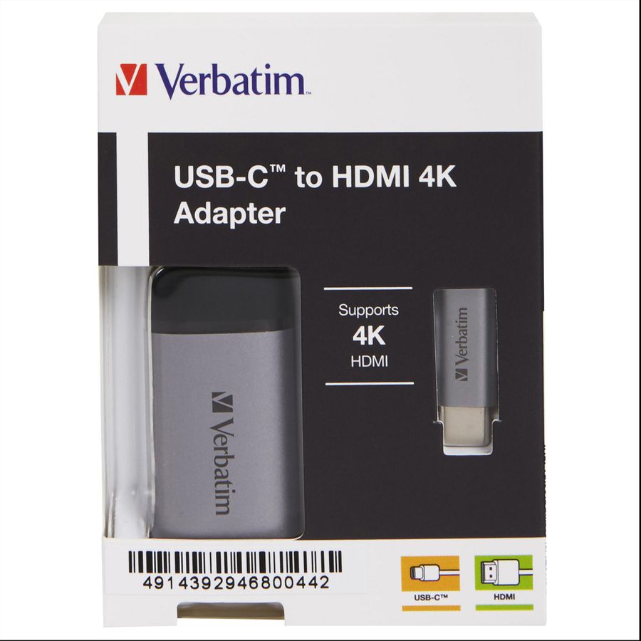 Verbatim USB-C Adapter, 1x HDMI