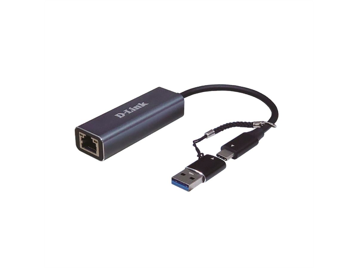 D-Link DUB-2315 Adaptateur USB vers 2.5G, USB-C/USB, Wake-On-LAN