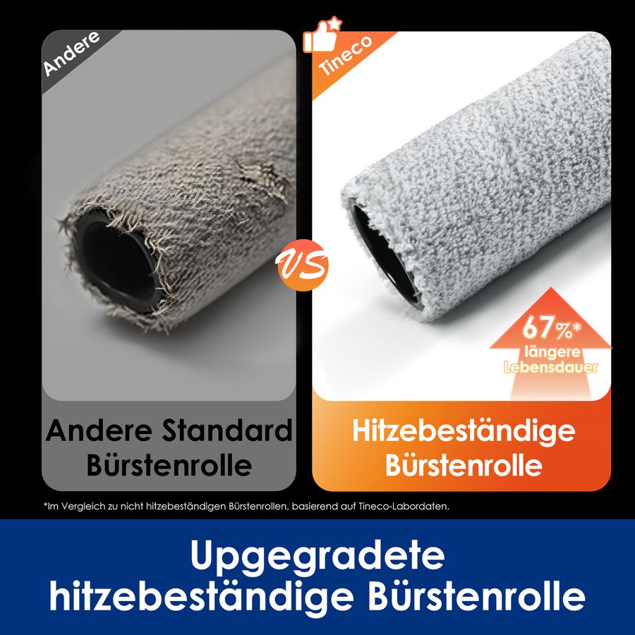 Tineco Lot de 2*x2* filtres/brosses,   pour le Stretch Serie
