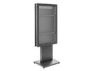 Hagor Stèles vis-it HP Floorbase 40, Totem d'intérieur, gris