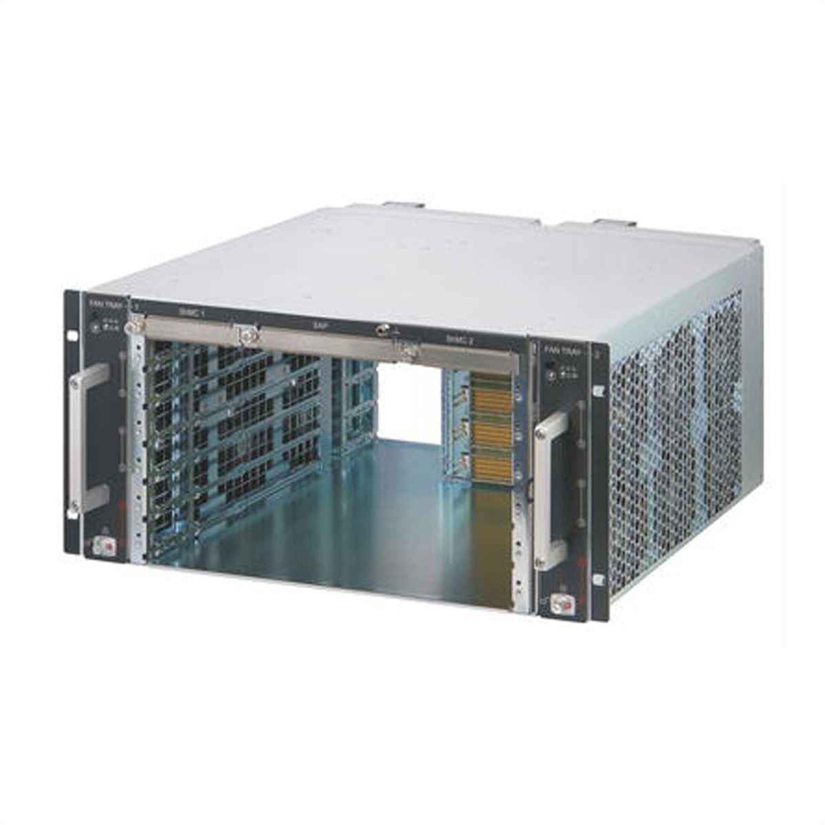 SCHROFF 5 HE, 6 Slot, mit PEM - ATCA SYSTEM 5HE 6S RAD