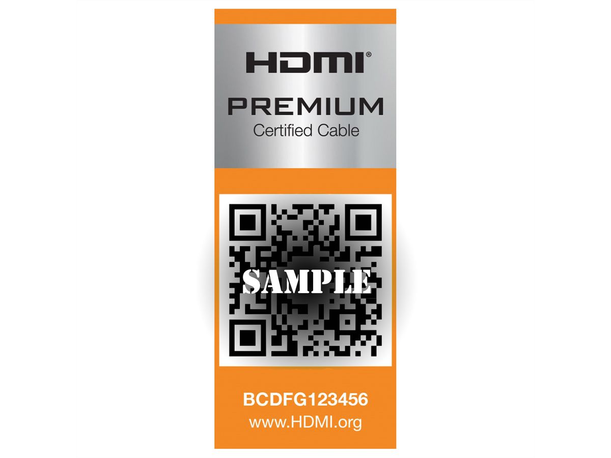 ROLINE PREMIUM Câble HDMI Ultra HD avec Ethernet, 4K, M/M, noir, 3 m