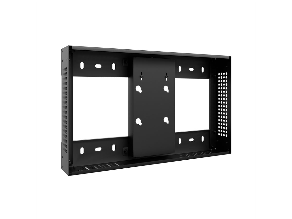 Hagor support mural OH24B, Landscape ou Portait, noir