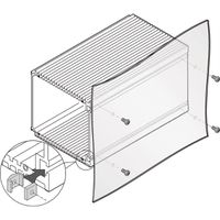SCHROFF Unité enfichable de type cadre HF Écrou coulissant, M3.0, 100 pièces