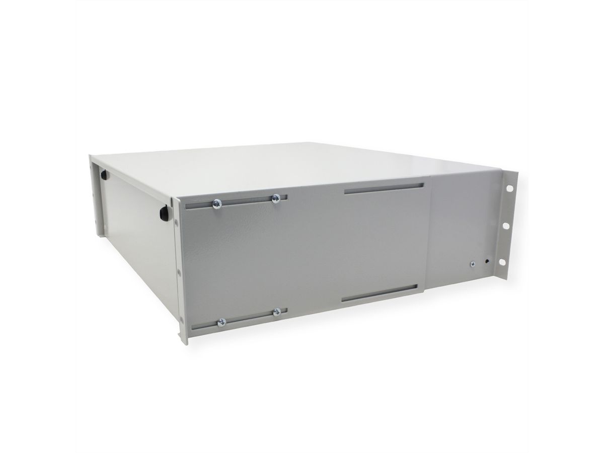 ROLINE 19-Zoll Tastatureinschub 3 HE, 400 T abschließbar grau