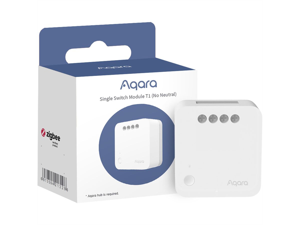 Aqara Stromrelais T1 ohne Neutralleiter