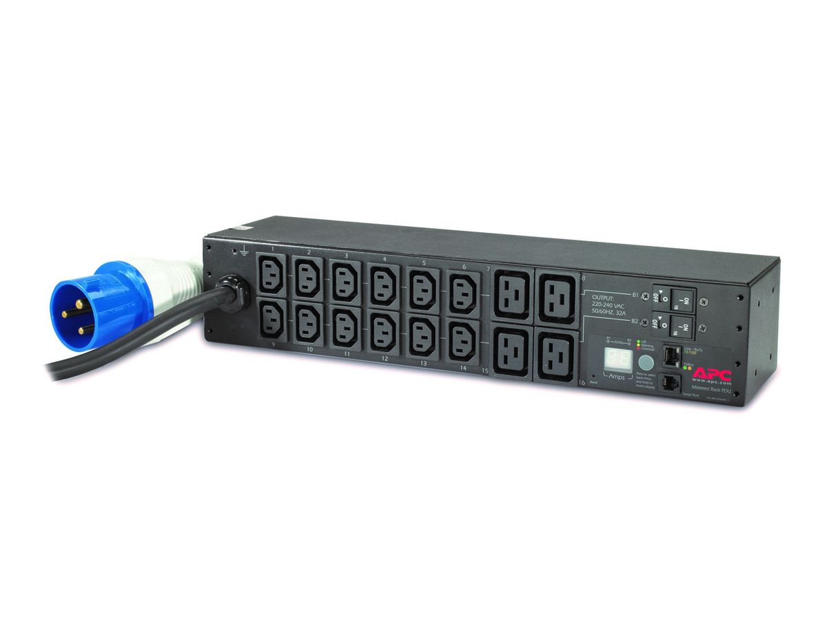 APC AP7822B unité de distribution d'énergie 16 sortie(s) CA 2U Noir