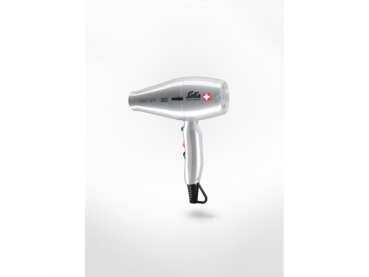 **Retoure**Solis sèche-cheveux ionic 381, argent