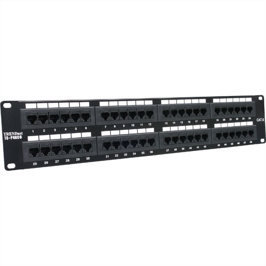 TRENDnet TC-P48C6 Panneau de brassage 48 ports Cat6 non-blindé