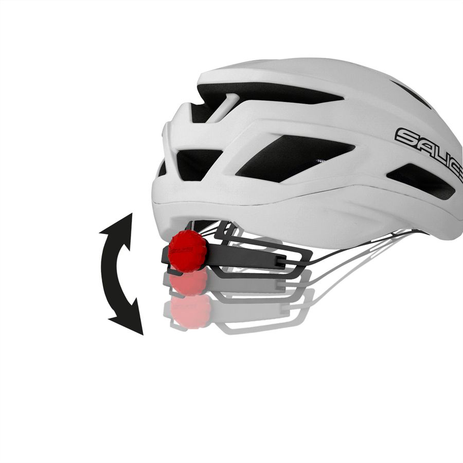 Salice Occhiali Casque de vélo Levante, S-M 52-58, White ITA