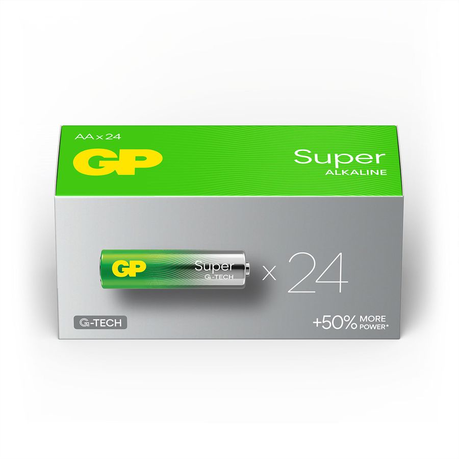 GP Batteries Super Alkaline AA 24x