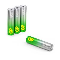 GP Batteries Super Alkaline AAA 4x