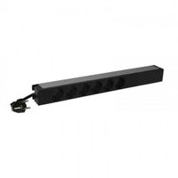 Middle Atlantic Products 646806 Stromverteilereinheit (PDU) 6 AC-Ausgänge 1U Schwarz