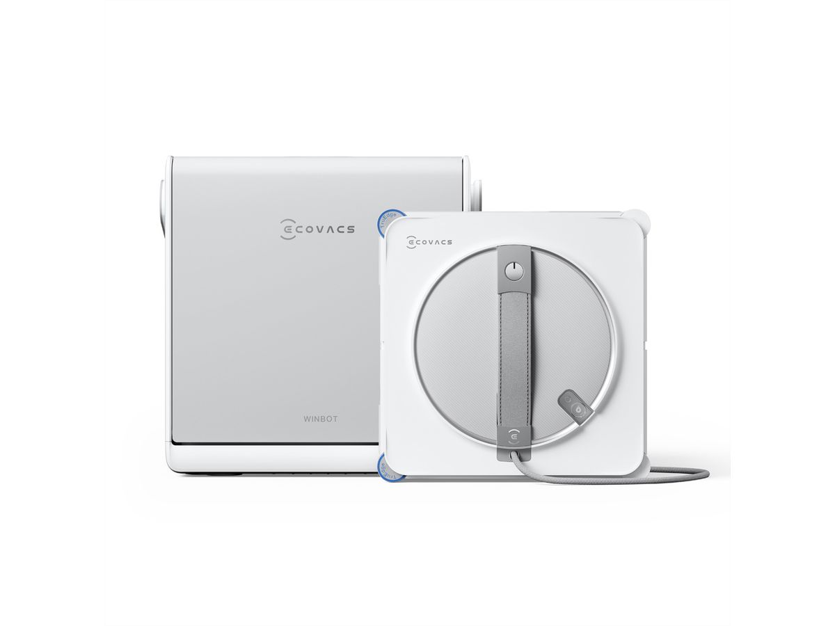 Ecovacs nettoyeur de vitres W2S OMNI, Winbot, blanc
