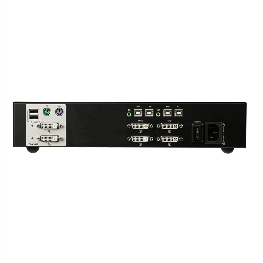 CS1142D Commutateur KVM sécurisé deux affichages DVI USB à 2 ports