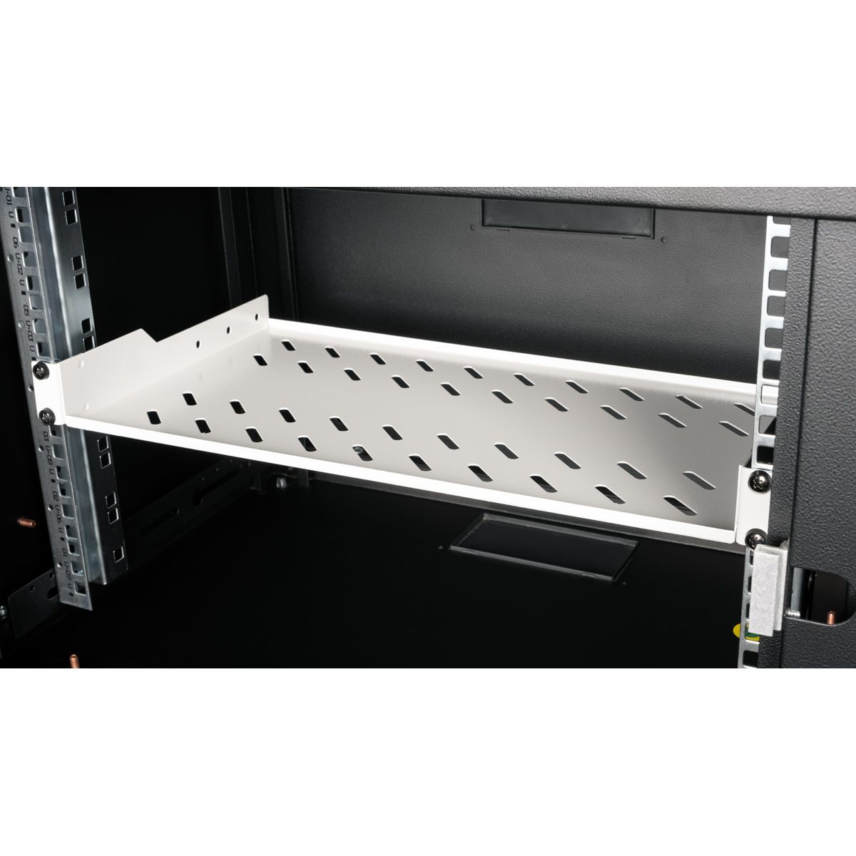 ROLINE 19" Etagère 1U, 250P 15 kg gris