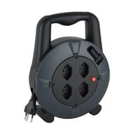 Schönenberger Kabelrolle, 5m Kabel, H05VV-F 3G1.0, 4xT13, 10A