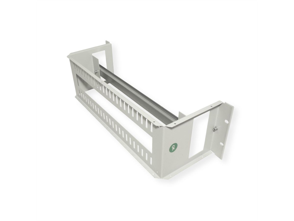 ROLINE 19-Zoll Hutschienenträger 3 HE, 133x482x123 HxBxT